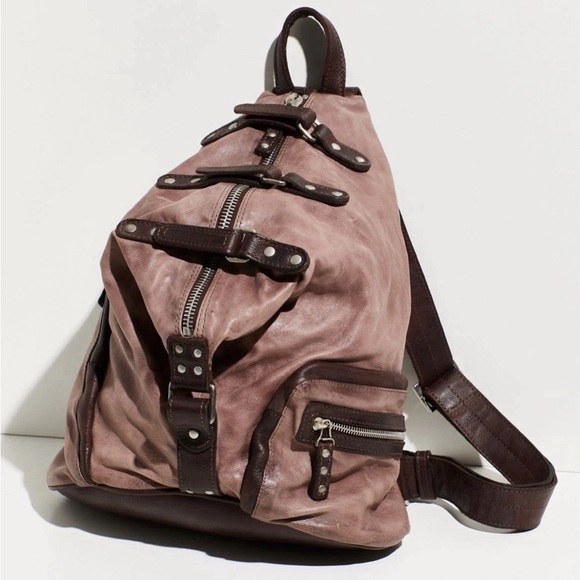 A.S.98 Handbags - A.S. 98 x Free People Distressed Leather “Birch”/“Herra” Moto Backpack $469 USD